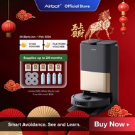 Airbot Robot Vacuum X40 Ultra | 17000Pa AirGPT Smart Robot Vacuum and Mop Auto Dock Station Ai Camer