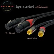 XLR female to rca cable rca to xlr female/ one set premium
