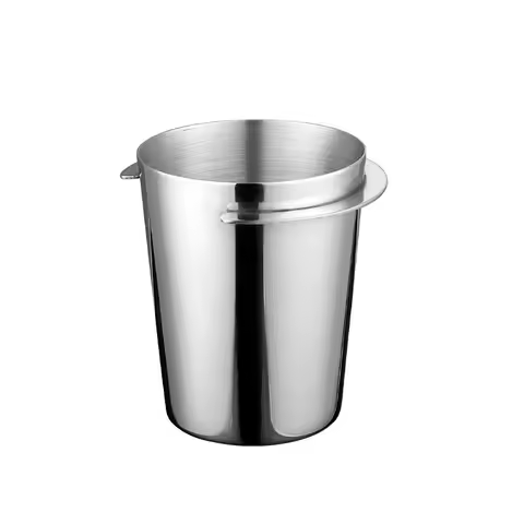 51/58mm Universal Espresso Machine Silver Coffee Coffee Dosing Cup Stainless Steel Coffee Dosing Cup