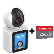Video Calling CCTV Smart Kamera TwoWay Audio CCTV 4K HD Baby Monitor 1-Key Video Calling CCTV Securi
