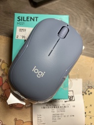 Logi M221 靜音無線滑鼠 (USB)