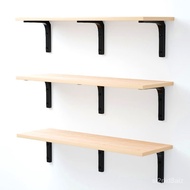 【TikTok】Juchang Wall Shelf Wall Surface Flat Partition Shelf Wall-Mounted Fixed Shelf Tripod Support Frame