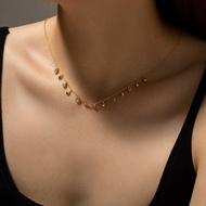 S925 Sterling Silver Kalung Panjang Gantung Zirkon berbentuk buah pir