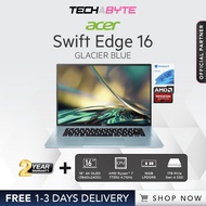Acer Swift Edge 16 | 16" OLED 4K | AMD Ryzen | 16GB LPDDR5 | 1TB SSD | AMD Radeon | Win 11 Home | Ultrathin Laptop (Blue