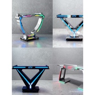 New Style Bar DJ Table KTV Party Room Movable DJ Booth Nightclub led Iron DJ Table