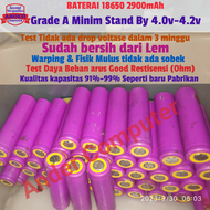 Baterai 18650 Sanyo 2800 mAh UR18650ZTA Ring Yellow Lithium ORI original copotan bekas battery Laptop batrei batre untuk powerbank rakitan lampu emergensi Real kapasitas senter mic drone mainan anak kipas portabel Cell rangkaian motor listrik