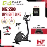 Dhz Fitness S500 Home Use Gym Upright Bike- 01 Year Parts Warranty/installation included
