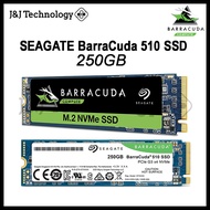 JNJ Technology Seagate SSD M.2 NVMe 250GB Barracuda 510 Internal Solid State Drive PCIe 3D TLC NAND 