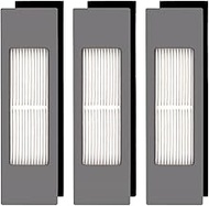 (3 Pieces) N10 HEPA Filter for Robot Vacuum Ecovacs DEEBOT OZMO N10 N10 Plus 920 950 T8 AIVI Max T9 