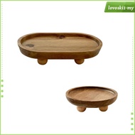 [LovoskibcMY] Mini Wooden Riser Tray for Display Organizer, Mini Decor Stool, Wooden Pedestal for Co