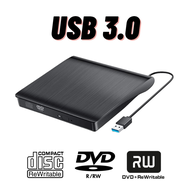 External CD DVD Drive USB Slim Portable External DVD Player Optical Drive DVD CD-RW Burner Driver La