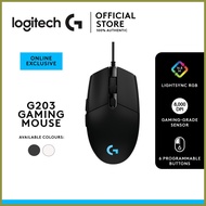 ✼ ◆ ♟ Logitech Gaming Mouse G203 2nd Gen 8,000 DPI, LIGHTSYNC RGB Wired