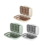 [ECOCO] ECOCO 7-Day Sorting Pill Box Seven-Day Portable Medicine Packing Dispenser Sealed Small Cutt