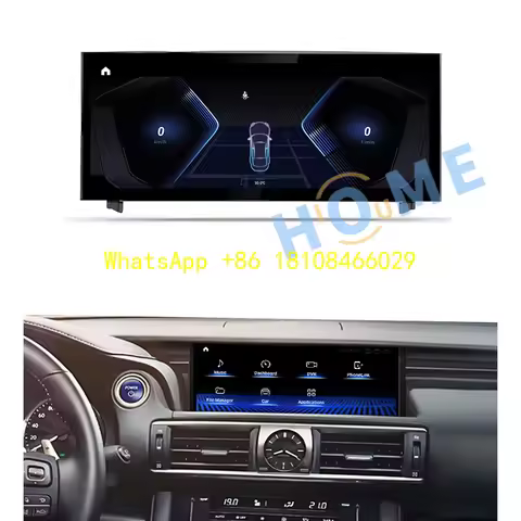 New Qualcomm Android 12 Car Multimedia Player CarPlay Autoradio for Lexus IS 200 250 300 350 200t 30