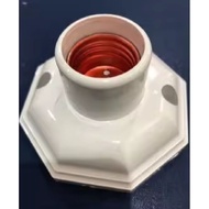 DEXTA White Octagonal Ceiling Mount Fitting DX-513 SNI Minimalist