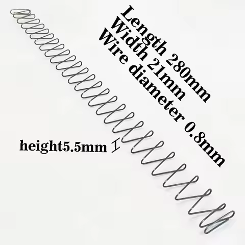 Industrial 0.8mm Wire Steel Rectangular Square Shaped Compression Springs