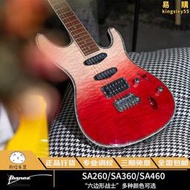 煎餃樂器依班娜Ibanez 單搖入門初學者電吉他 SA260 SA360 SA460
