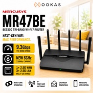 MERCUSYS WiFi 7 MR47BE BE9300 & MR27BE BE3600 Wireless Router | EasyMesh, MLO, 2.5G Ports, 6GHz