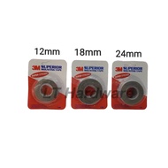 3M Superior Mounting Tape 12mm/18mm/24mmX1.5m