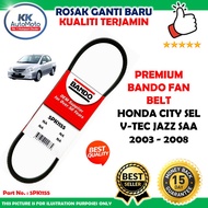 Premium Bando Fan Belt Belting - Honda City SEL V-Tec Jazz SAA (2003 - 2008) - 5PK1155