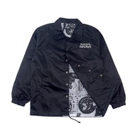 HITAM Windbreaker SOLDIERSIDE Jacket/Coach Jacket Black "Suicidal SS" - WB112