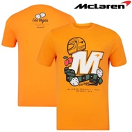 2026F1 racing suit + McLaren team F1 racing suit + summer men's and women's short-sleeve T-shirt
