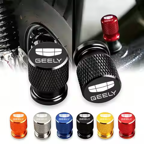 4pcs for Geely Atlas Coolray Emgrand EC7 EC8 X7 EX7 CK2 Car Wheel Tire Valve Caps Tyre Stem Covers A