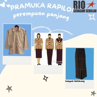 1 SET OF FEMALE SCOUT GUIDANCE, FEMALE SCOUT GUIDANCE UNIFORMS, SCOUT CLOTHES, FEMALE SCOUT CLOTHES