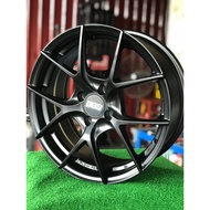 ( READYSTOCK ) RIM BBS 16 FLAT BLACK