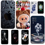 case For Samsung Galaxy M62 F62 4G Case Silicon Phone Back Cover Soft black tpu m625 Shatterproof ph