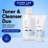 ROUND LAB 1025 Dokdo Toner 200ml + 1025 Dokdo Cleanser 150ml