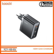 TOOCKI Charger Adaptor GaN Charger Three Port 67W QC PD GaN Charger 100W