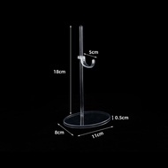 Z. Acrylic Doll Holder Stands Transparent 30cm Figure Display Waist Foot Support Rack Bracket For 1/