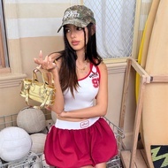 Túi xô mini in họa tiết cá sấu thiết kế dây rút Funky MusicFest Y2KFest Back To School Autumn