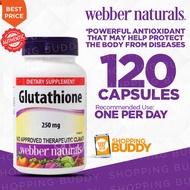 Webber Naturals Glutathione 250mg 120 capsules