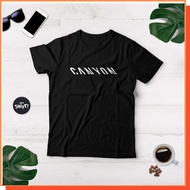 T-shirt CANYON BIKE Logo Combed 30S Distro