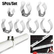 LEMONTRE8EDY 5Pcs Lamp Tube Clip, Base Tool Fixing Clips Spring Terry Clip, T3/T4/T5/T6/T7/T8/T9/T10