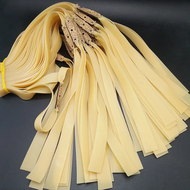 20pcs hunting slinghot flat rubber band 1.0mm 1.2-1.5mm thickness powerful catapult rubber band