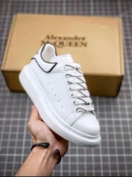 💎誠信賣家💎Alexander McQueen/亞歷山大麥昆 鬆餅鞋厚底增高小白鞋