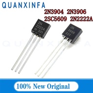 50-100PCS 2N3904 2N3906 2SC5609 2N2222A 2N2222 TO92 HIT5609C MPS2222A PN2222A in stock SGQG