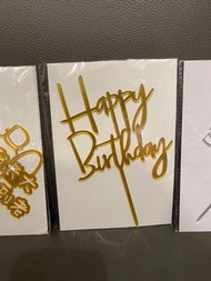 Happy Birthday 插牌 生日快樂