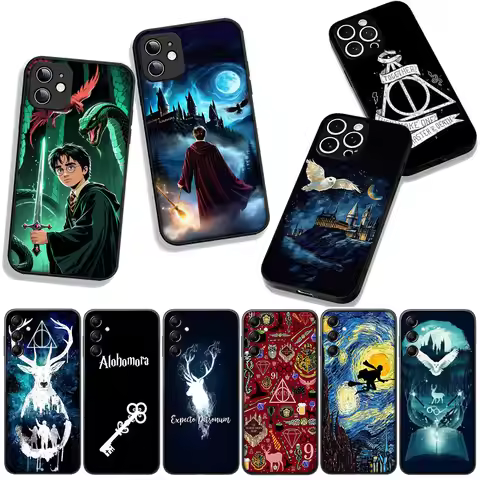 Art Movie Harries Wand Potters Case for Xiaomi Redmi 15C 15 A4 A5 9A 9T 10A 10C 9C NFC Note 11 9 8 1