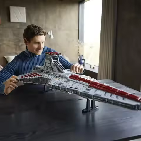 5374 PCS 75367 Gifts Collectors Edition Large Biggest Venator Class Republic Attacks Cruiser Buildin