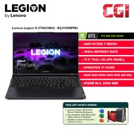 Lenovo Gaming Laptop Legion 5 17.3"/17ACH6H Ryzen7 5800H/RTX3060 6GB/17.3"FHD 144Hz/16GB/512GB/W11H/
