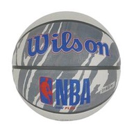 (布丁體育)Wilson NBA DRV Plus 籃球 7號 耐磨 橡膠 室外 抓地力強 火紋灰(WTB9202)