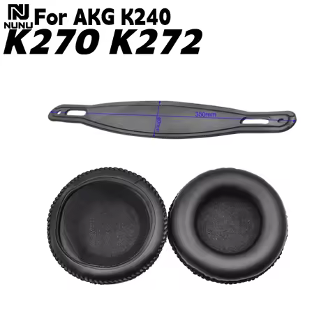 Replacement Ear Pads Cushions / Head beam cushion Suitable for AKG K240 K270 K272 Ear Pads Headphone
