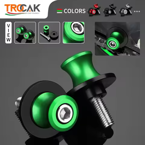 Motorcycle Accessories Stand Screw M8 Swingarm Spools Slider For KAWASAKI Z650 Z800 Z900 Z1000 Z1000