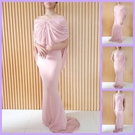 veronica Multi-Way Felicity Many Ways to Wear Draped Long Dress For Party Ninang Wedding Entourage