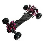 Alloy & Carbon Fiber Chassis Sakura D5S Frame Kit Remodel Belt Drive 1 /10 RWD Drift Car D5SRWD