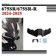 PSLER For CFMOTO 675SR 675SR-R Winglet Front Fender Fairing Cover Wing Guard Mudguard Windshield 202